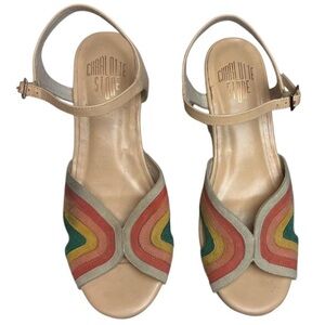 Charlotte Stone Multicolor Platform Sandals